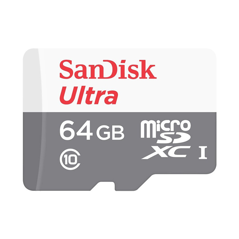 Thẻ Nhớ MicroSDXC SanDisk Ultra 64GB 100MB/s 667x SDSQUNR-064G-GN3MN |  Memoryzone - Professional in memory