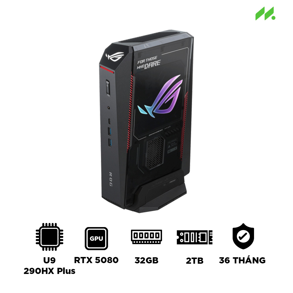 Mini PC ASUS ROG NUC 16 RNUC16JNK9X28AA2 (Ultra 9 290HX Plus, RTX 5080 16GB GDDR7, SSD 2TB, Win 11 Home)