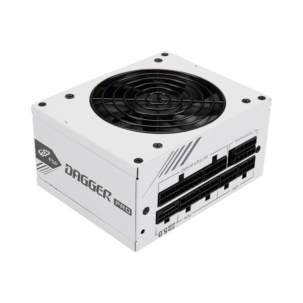 Nguồn máy tính FSP Dagger Pro 850W White Gen 5 80 Plus Gold SFX Full Modular