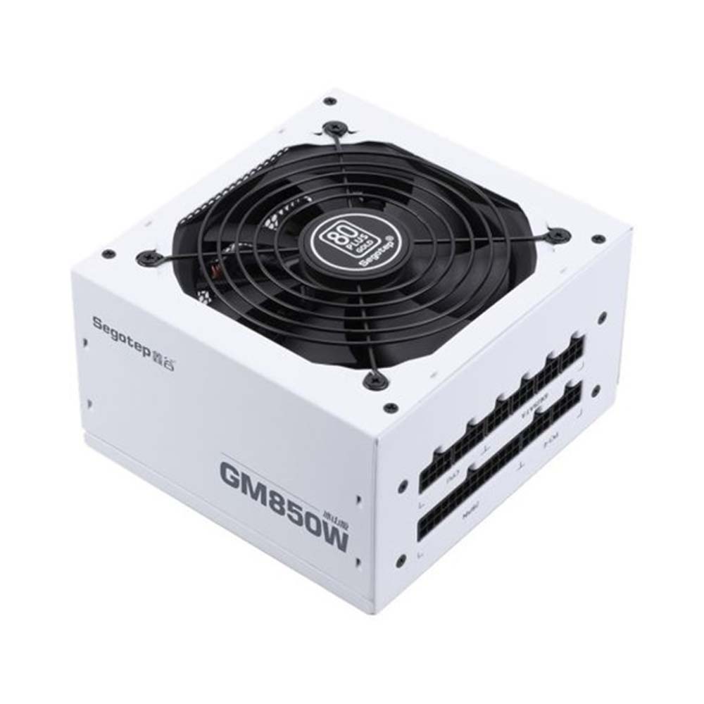 Nguồn máy tính Segotep GM850W White PCIE5 850W 80 Plus Gold SG-950G-WH