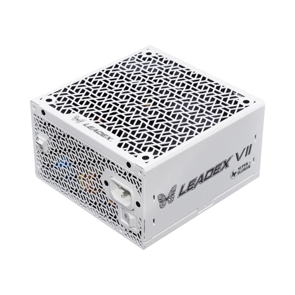 Nguồn máy tính SuperFlower Leadex VII PRO 1000W ATX3.1 White 80 Plus Platinum SF-1000F14XP-WH