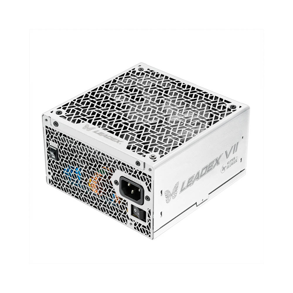 Nguồn máy tính SuperFlower Leadex VII XG 1000W ATX 3.1 White 80 Plus Gold SF-1000F14XG-WH