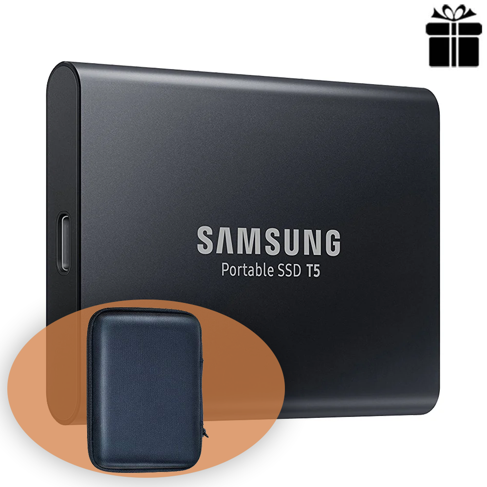 Ổ cứng di động 2TB External SSD Samsung T5 USB 3.1 Gen 2 MU-PA2T0B/WW