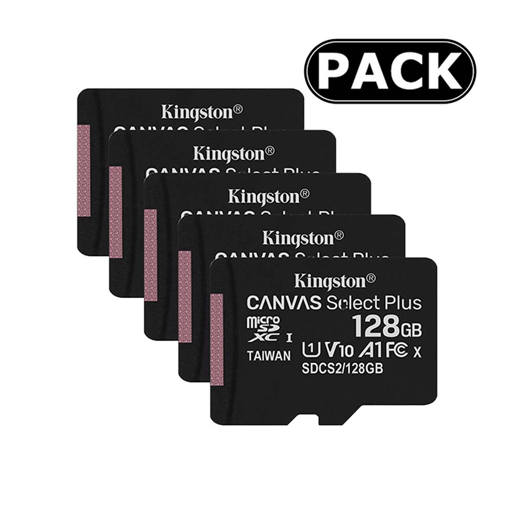 Combo Thẻ Nhớ MicroSDXC Kingston Canvas Select Plus 128GB Class 10 U1 100MB/s SDCS2/128GB