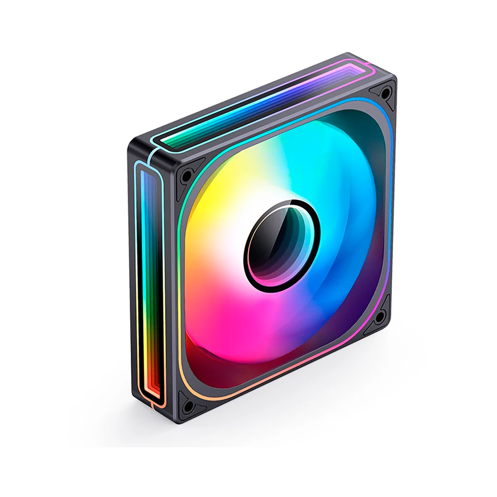 Quạt tản nhiệt JONSBO ZB-120BR ARGB PWM Black 120mm (Fan Ngược)
