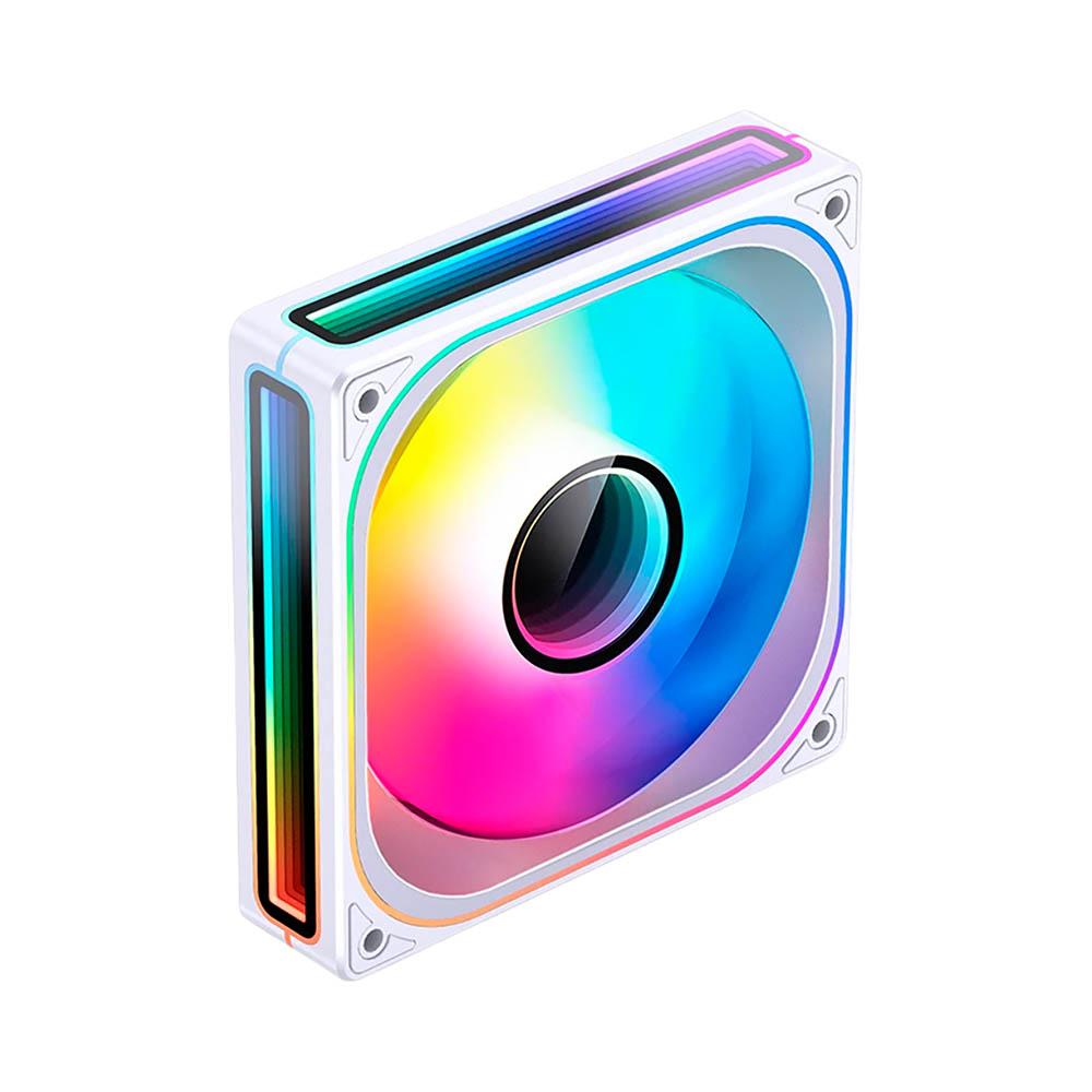 Quạt tản nhiệt JONSBO ZB-120WR ARGB PWM White 120mm (Fan Ngược)