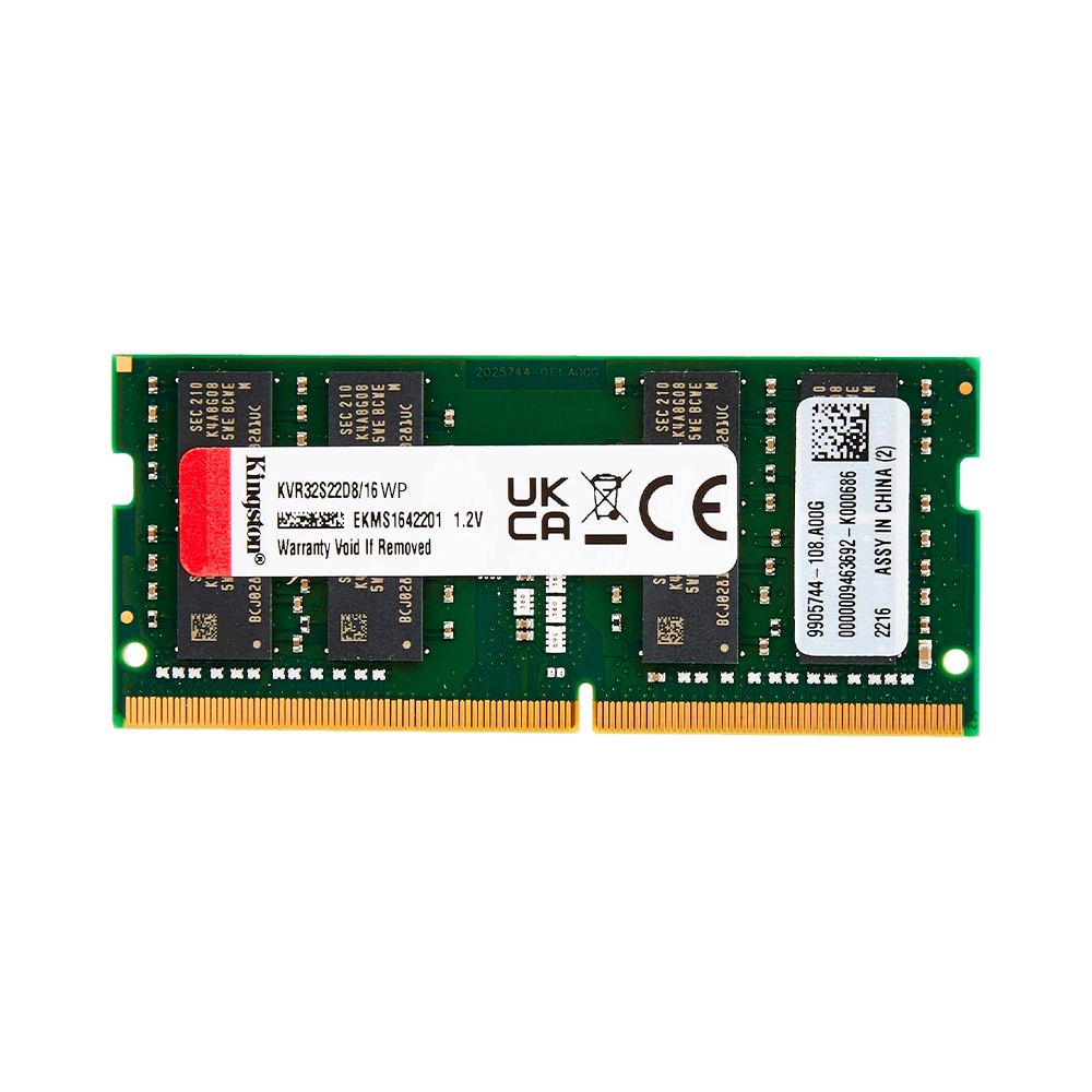 Ram Laptop Kingston DDR4 16GB 3200MHz 1.2v KVR32S22D8/16WP
