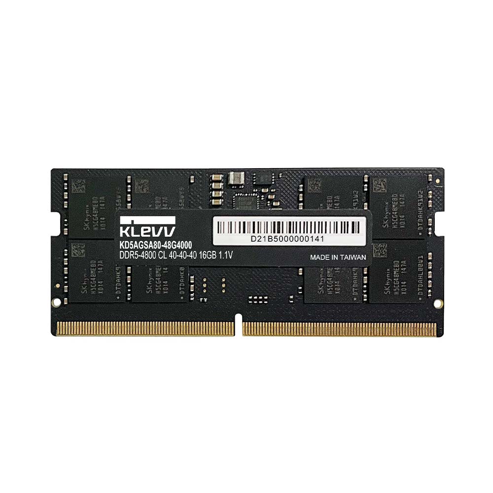 Ram Laptop KLEVV Standard DDR5 16GB 4800MHz 1.1v KD5AGSA80-48G4000