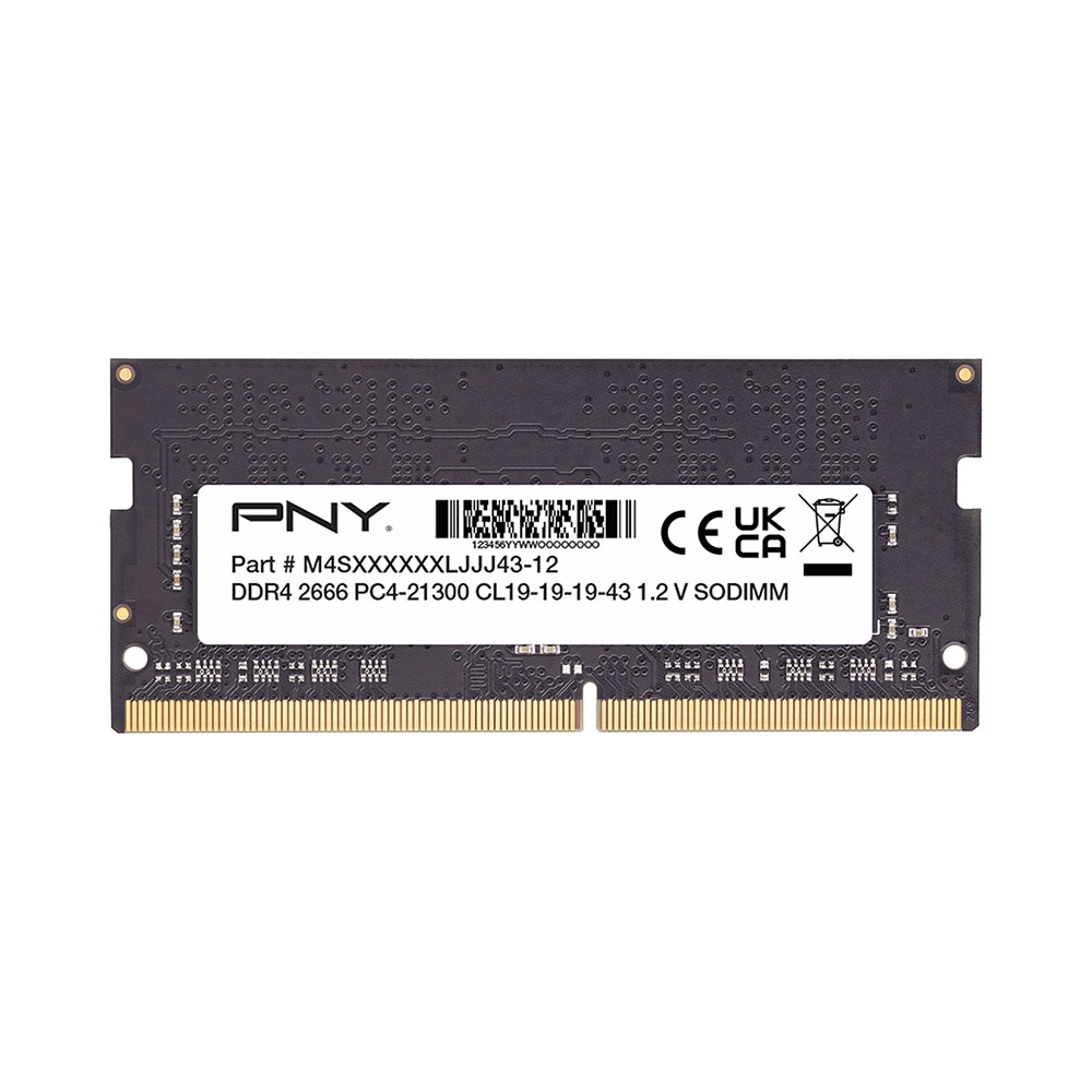 Ram Laptop PNY DDR4 8GB 2666MHz MN8GSD42666-TB