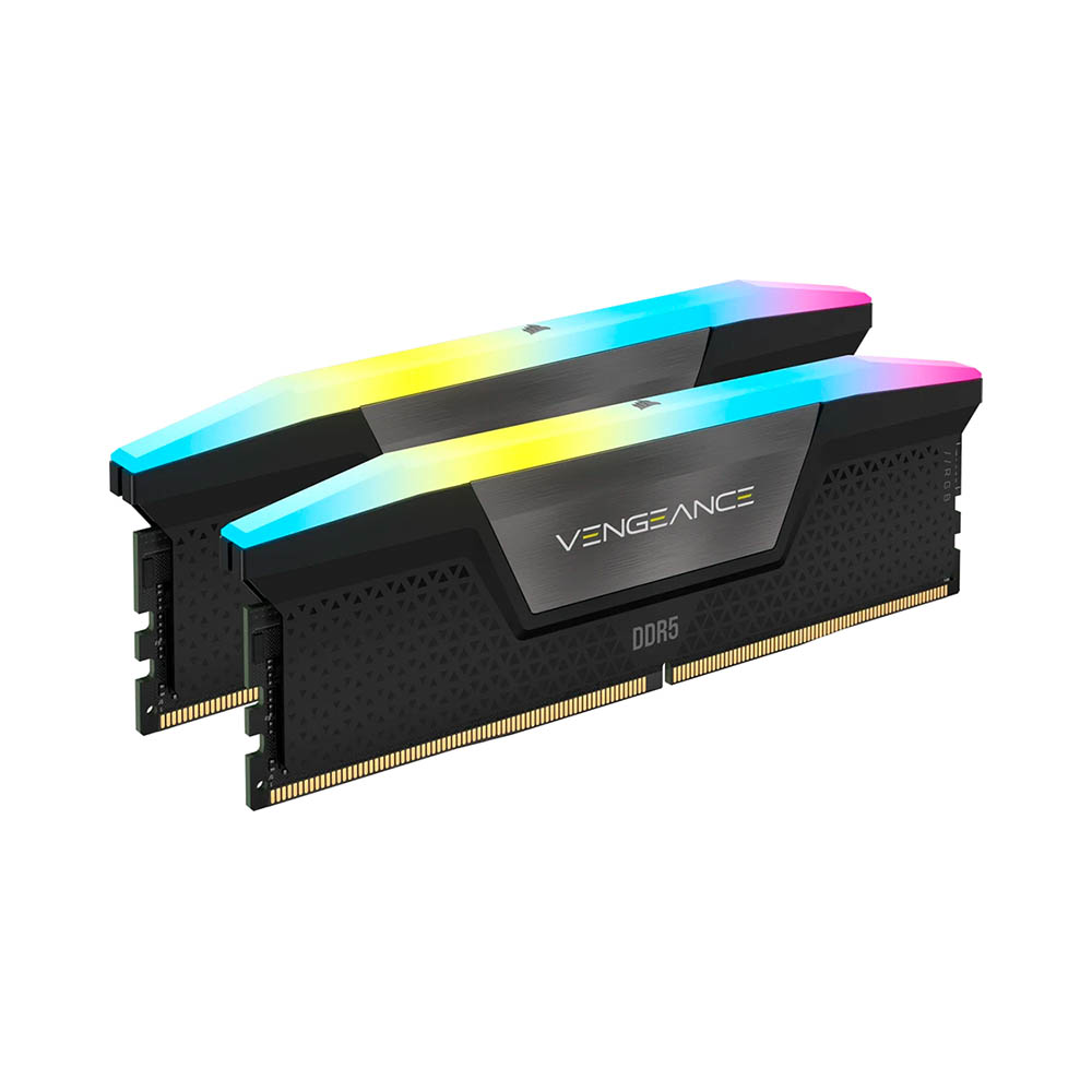 Ram PC Corsair Vengeance RGB 64GB 6000MHz DDR5 (2x32GB) CMH64GX5M2D6000C40