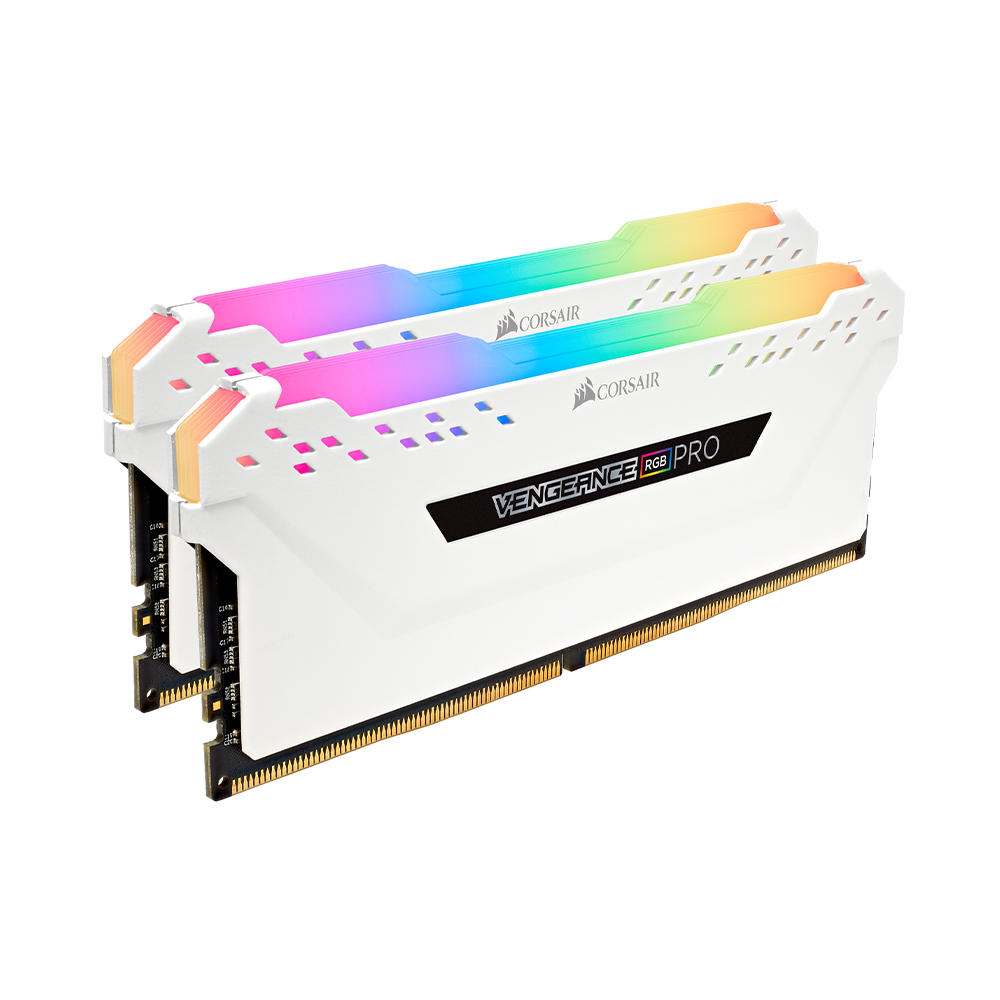 Lull mærke bænk Ram PC Corsair Vengeance RGB Pro 16GB 3200Mhz DDR4 (2x8GB)  CMW16GX4M2E3200C16W