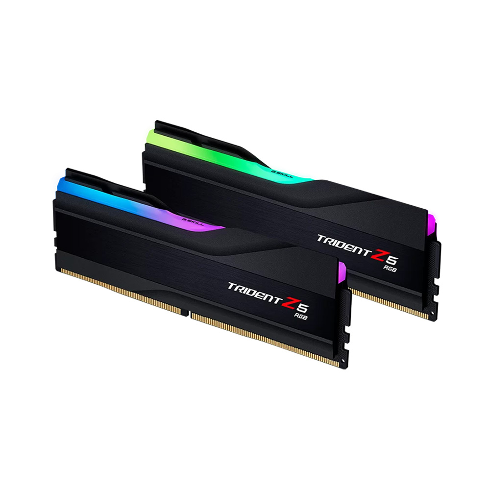 RAM PC G.SKILL Trident Z5 RGB Black 96GB 6400MHz DDR5 (2x48GB) F5-6400J3239F48GX2-TZ5RK