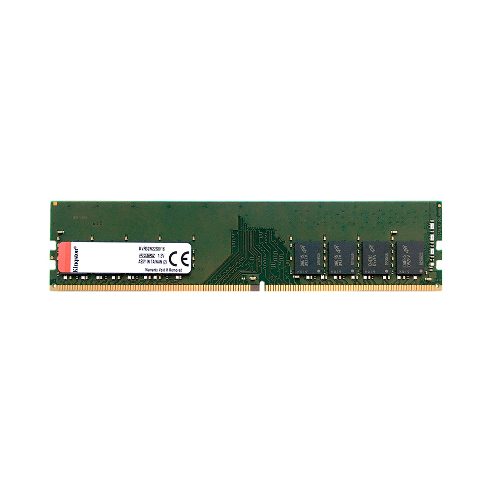 Ram PC Kingston 16GB 3200MHz DDR4 KVR32N22S8/16