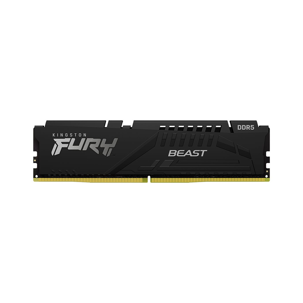 Ram PC Kingston Fury Beast Black 16GB 6000MHz DDR5 (1x16GB) KF560C36BBE2-16