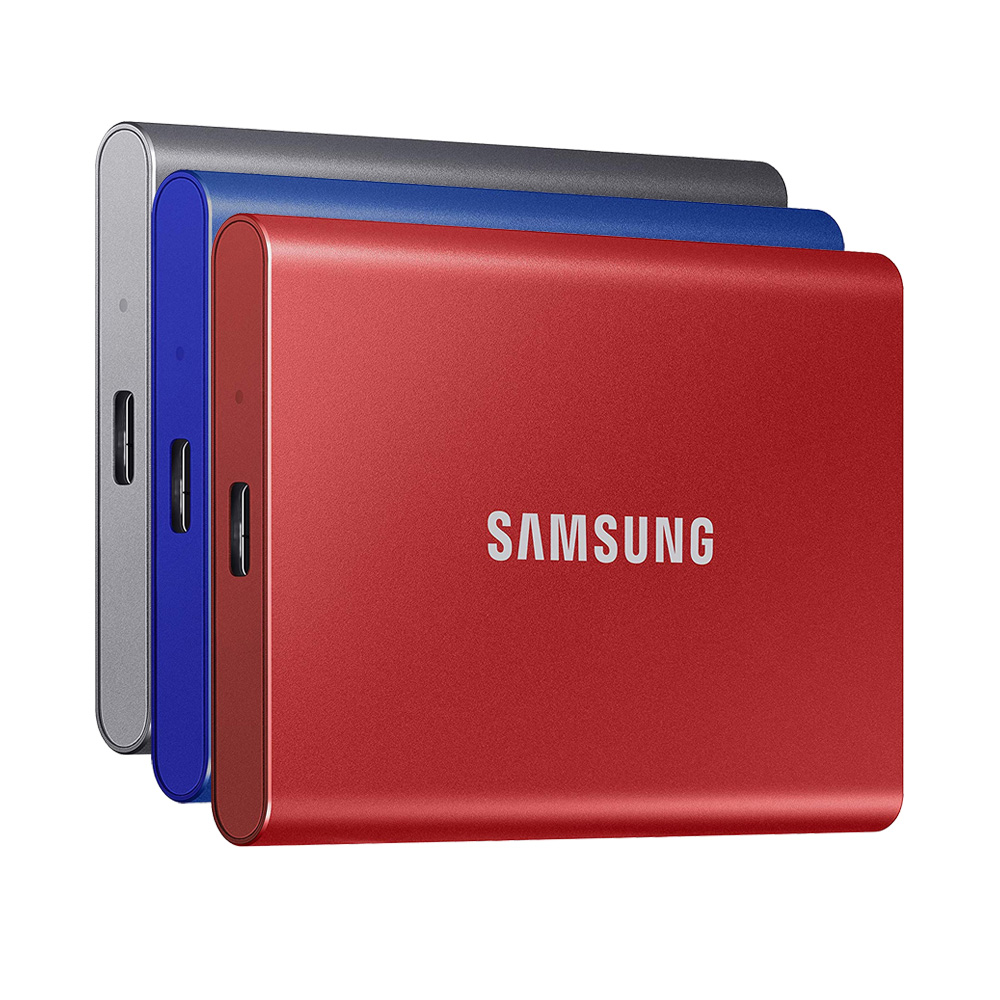 Knurre plast sagsøger Ổ cứng di động 1TB External SSD Samsung T7 USB 3.2 Gen 2 MU-PC1T0