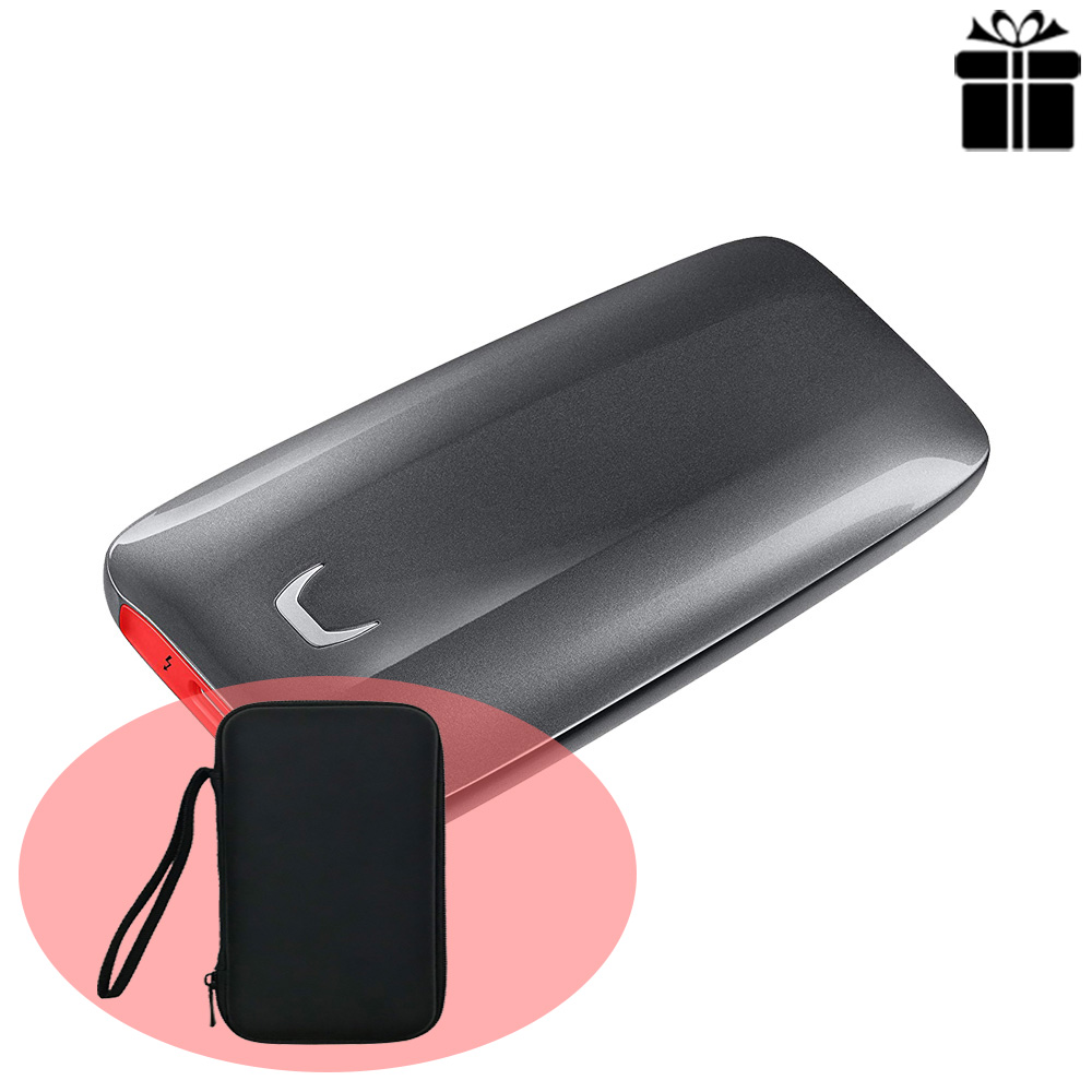 Ổ cứng di động 500GB External SSD Samsung X5 Thunderbolt 3 MU-PB500B