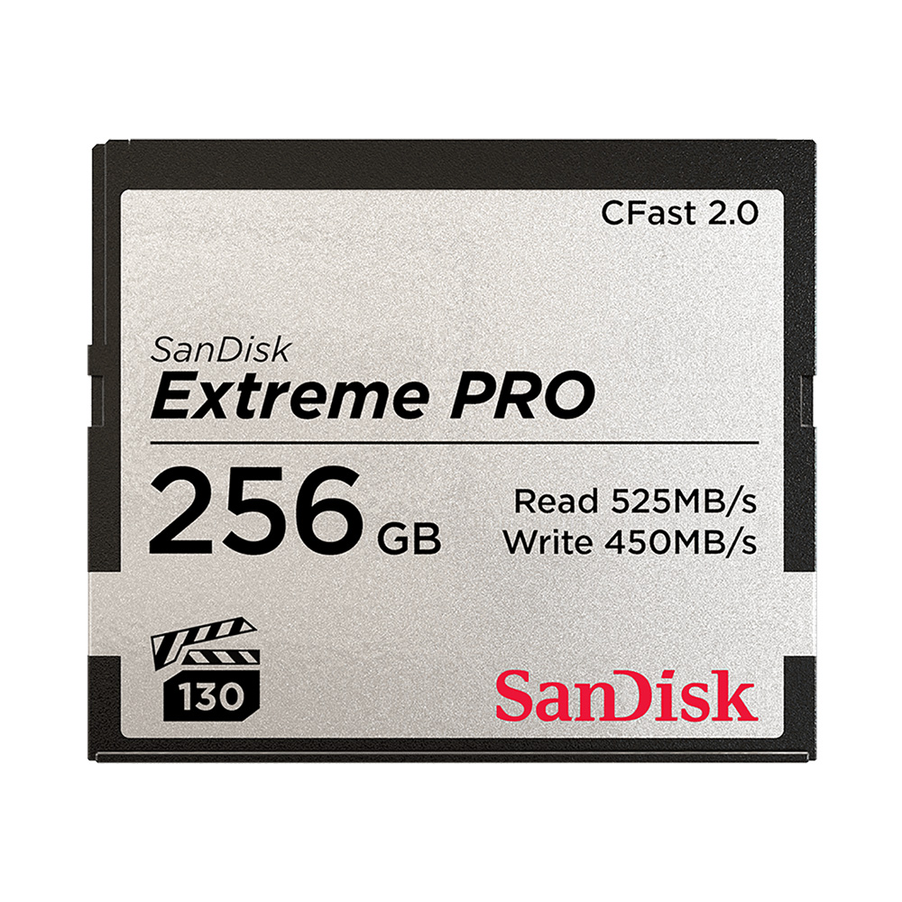 Thẻ nhớ Cfast 2.0 SanDisk Extreme PRO 3500x 256GB SDCFSP-256G-G46D