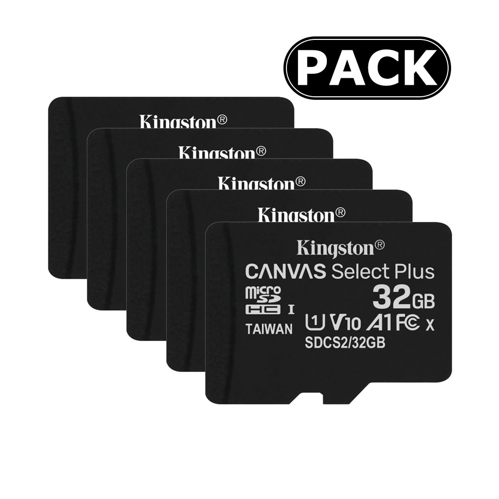 Combo Thẻ Nhớ MicroSDHC Kingston Canvas Select Plus 32GB Class 10 U1 100MB/s SDCS2/32GBSP