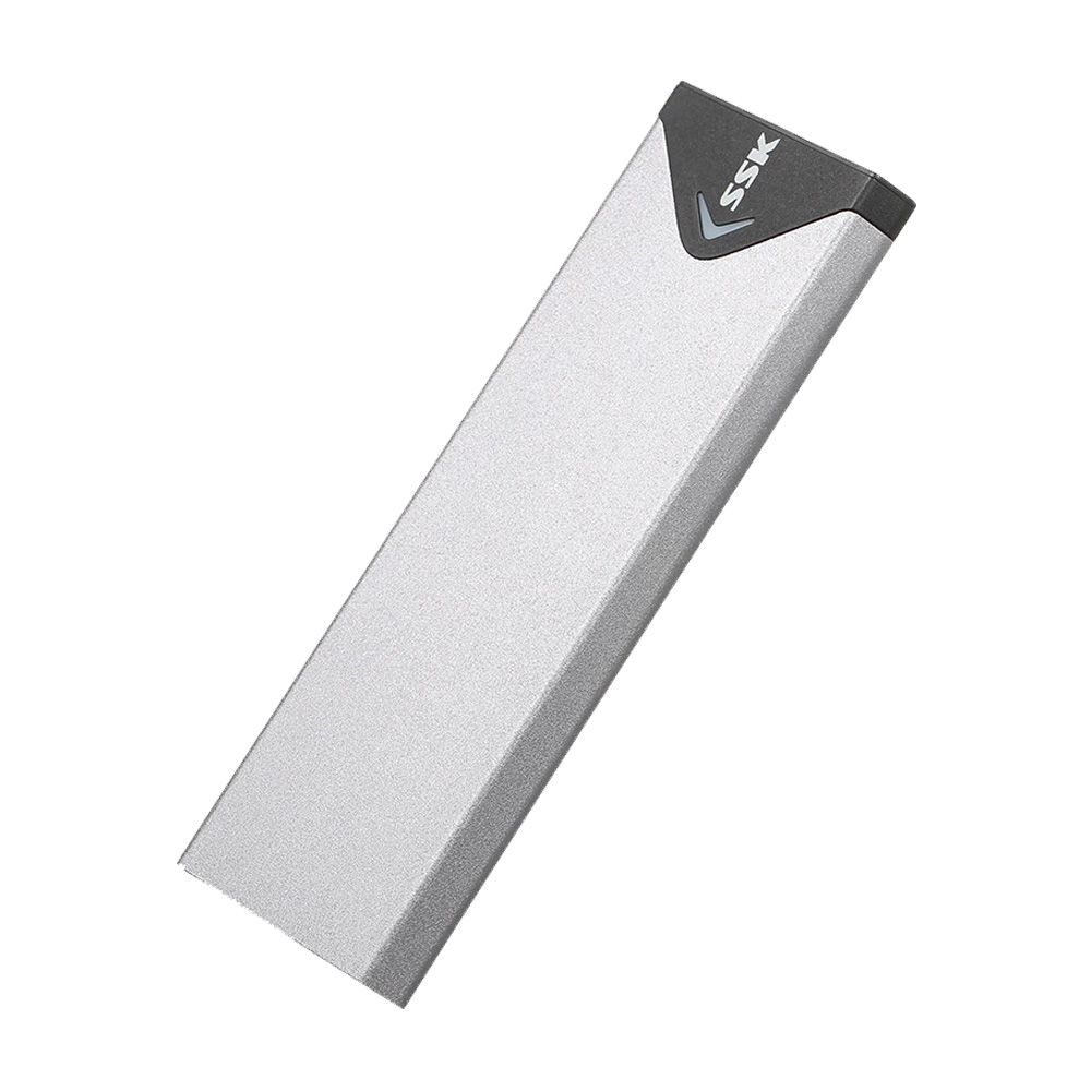 Box SSD M 2 SATA NGFF 2242 2260 2280 To USB Type C SSK SHE C320 Aluminum box-ssd-m-2-sata-ngff-2242-2260-2280-to-usb-type-c-ssk-she-c320-aluminum