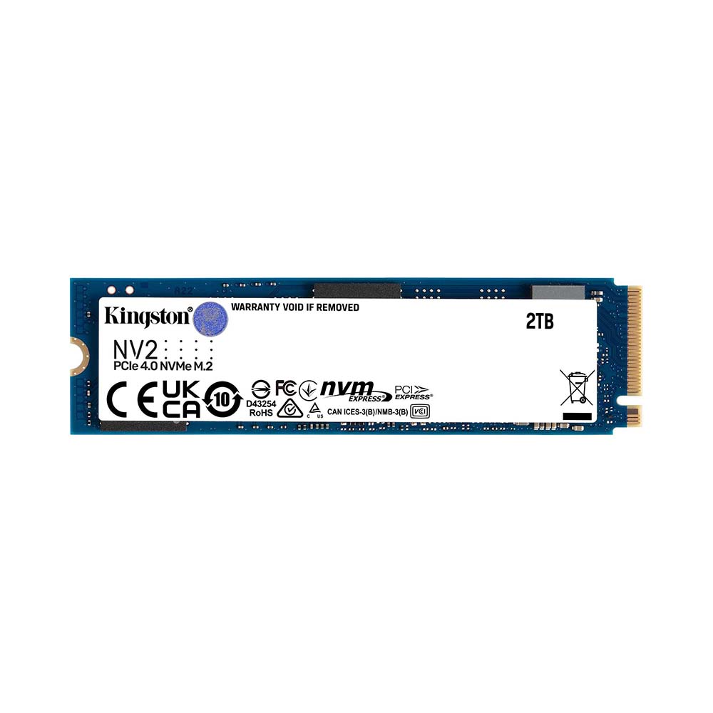 SSD Kingston NV2 2TB M.2 PCIe Gen4 x4 NVMe SNV2S/2000G