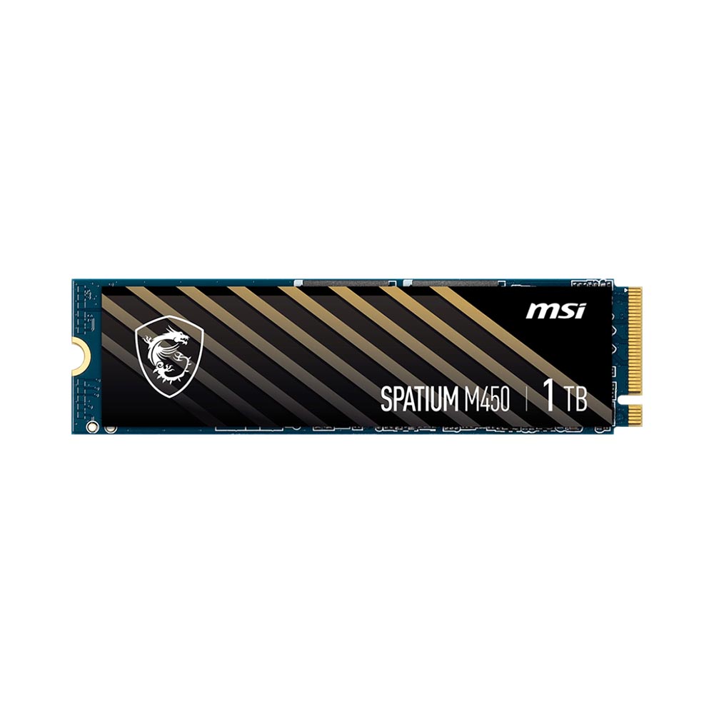 SSD MSI SPATIUM M450 V1 1TB M.2 2280 PCIe Gen4 x4 NVMe SPATIUM-M450-1TB-V1