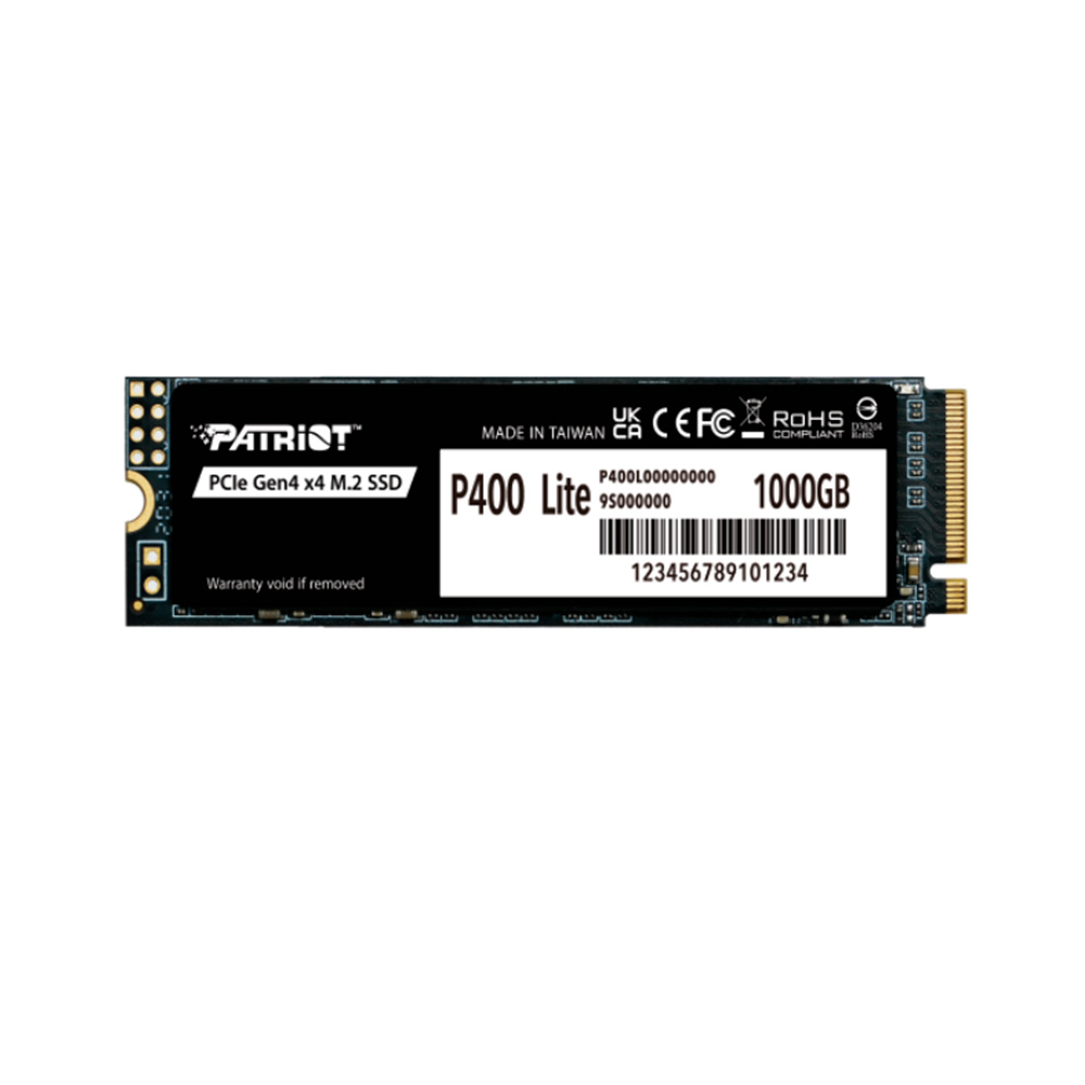 SSD Patriot P400 Lite 1TB M.2 PCLe Gen4 x4 NVMe P400LP1KGM28H