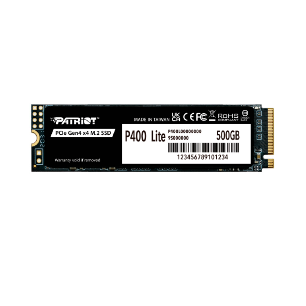SSD Patriot P400 Lite 500GB M.2 PCLe Gen4 x4 NVMe P400LP500GM28H