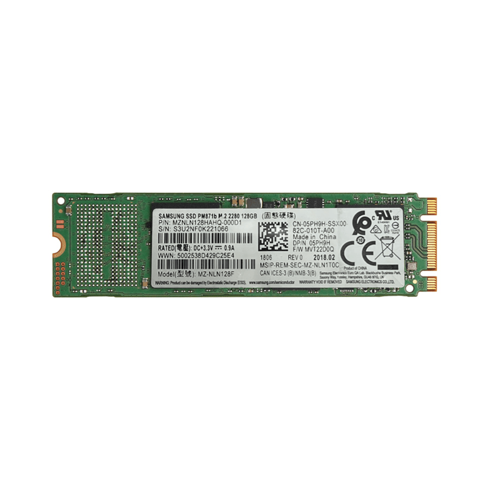 SSD SamSung 128GB PM871b 3D-NAND M.2 2280 SATA III MZ-NLN128F