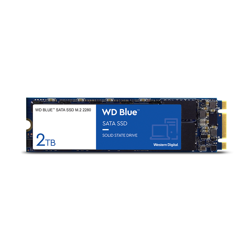 SSD Western Digital Blue 3D-NAND M.2 2280 SATA III 2TB WDS200T2B0B