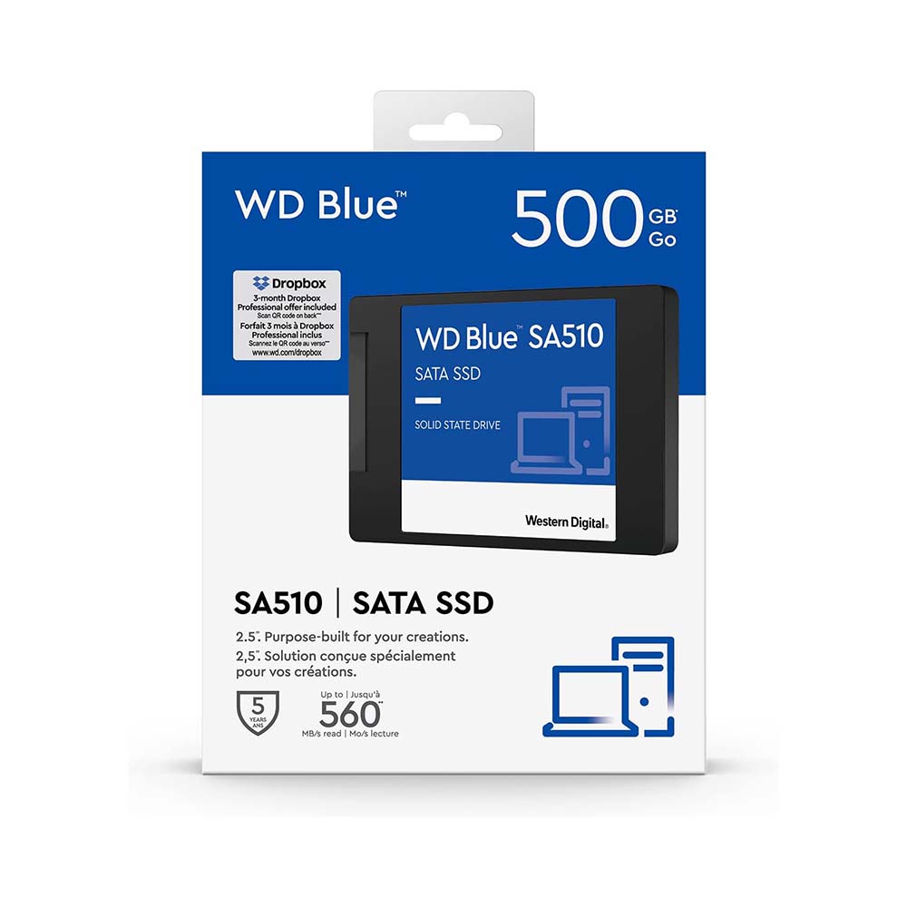 Western Digital WDS500G3B0A 2.5インチ内蔵SSD 500GB WD Blue