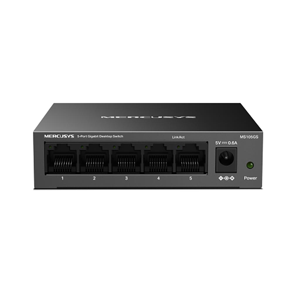 Merxury Switch Switch Mercusys 5 Port 10/100/1000 Mbps MS105GS