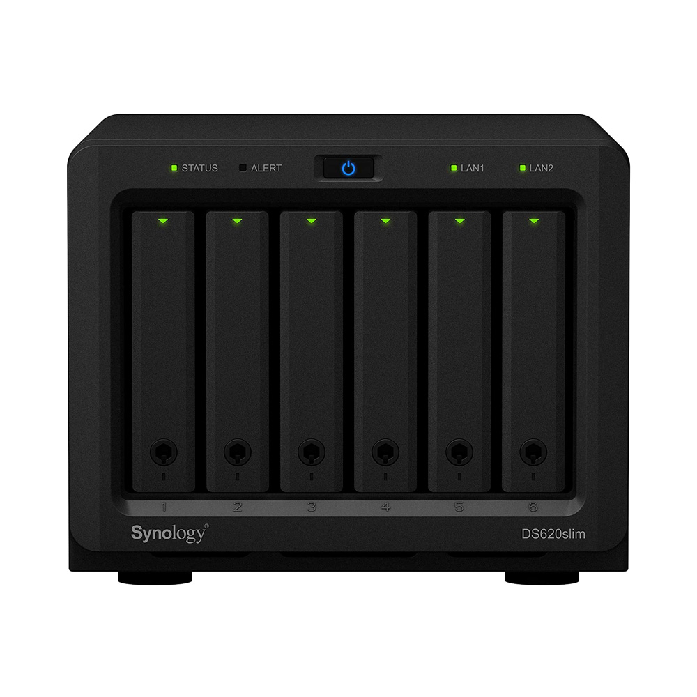 Thiết bị lưu trữ mạng NAS Synology DS620Slim
