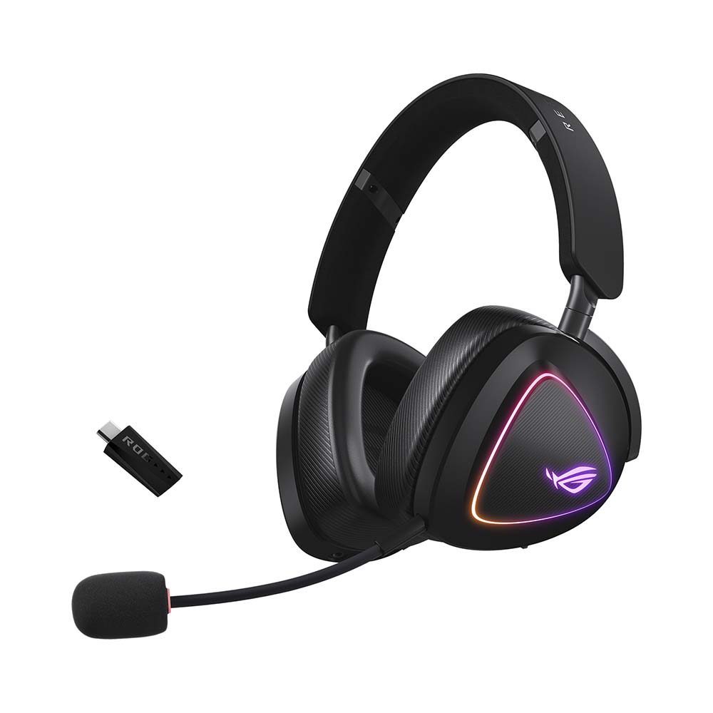 Tai Nghe Gaming không dây ASUS ROG Delta II DualFlow Audio