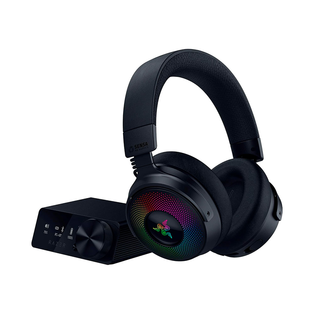 Tai Nghe không dây Razer Kraken V4 Pro OLED Control Hub RZ04-05160100-R3M1