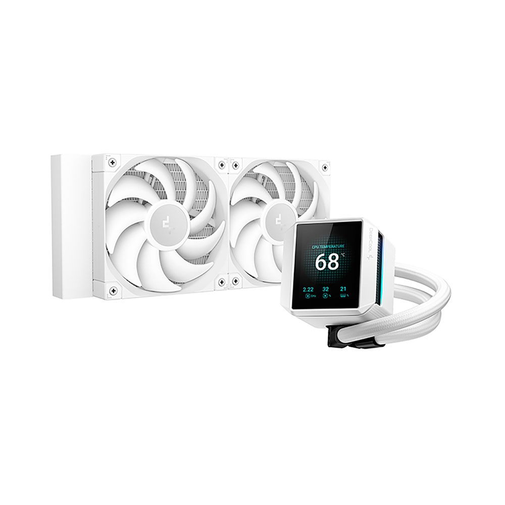 Tản nhiệt nước AIO Deepcool MYSTIQUE 240 WH R-LX240-WHDSNMP-G-1