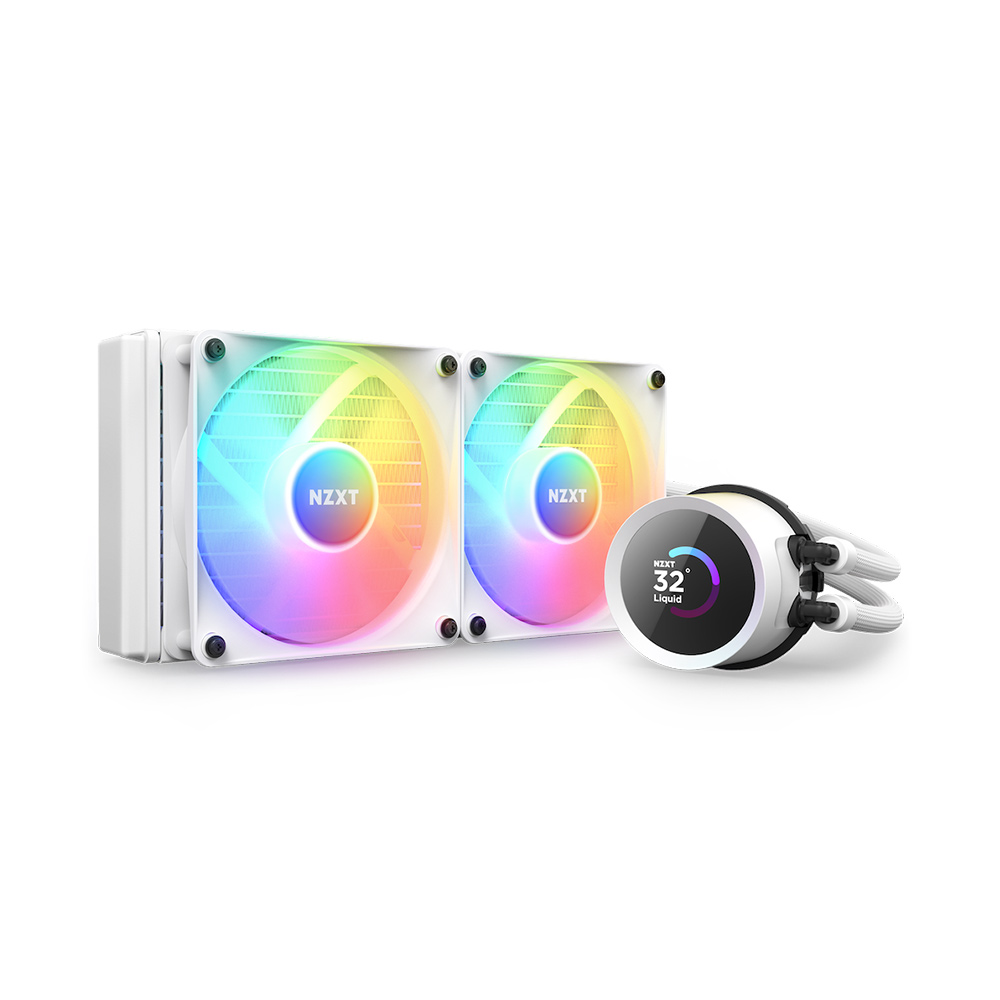 Tản nhiệt nước AIO NZXT Kraken 280 RGB White RL-KR280-W1