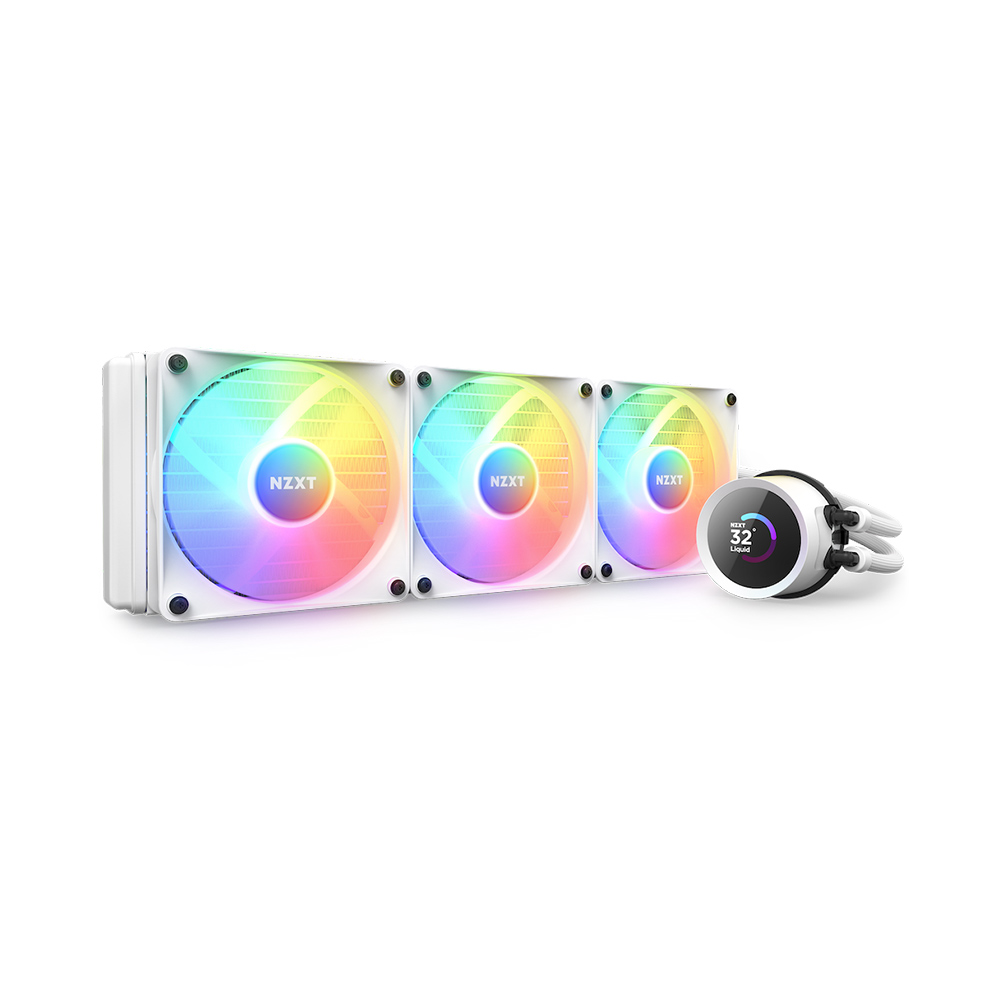 Tản nhiệt nước AIO NZXT Kraken 360 RGB White RL-KR360-W1