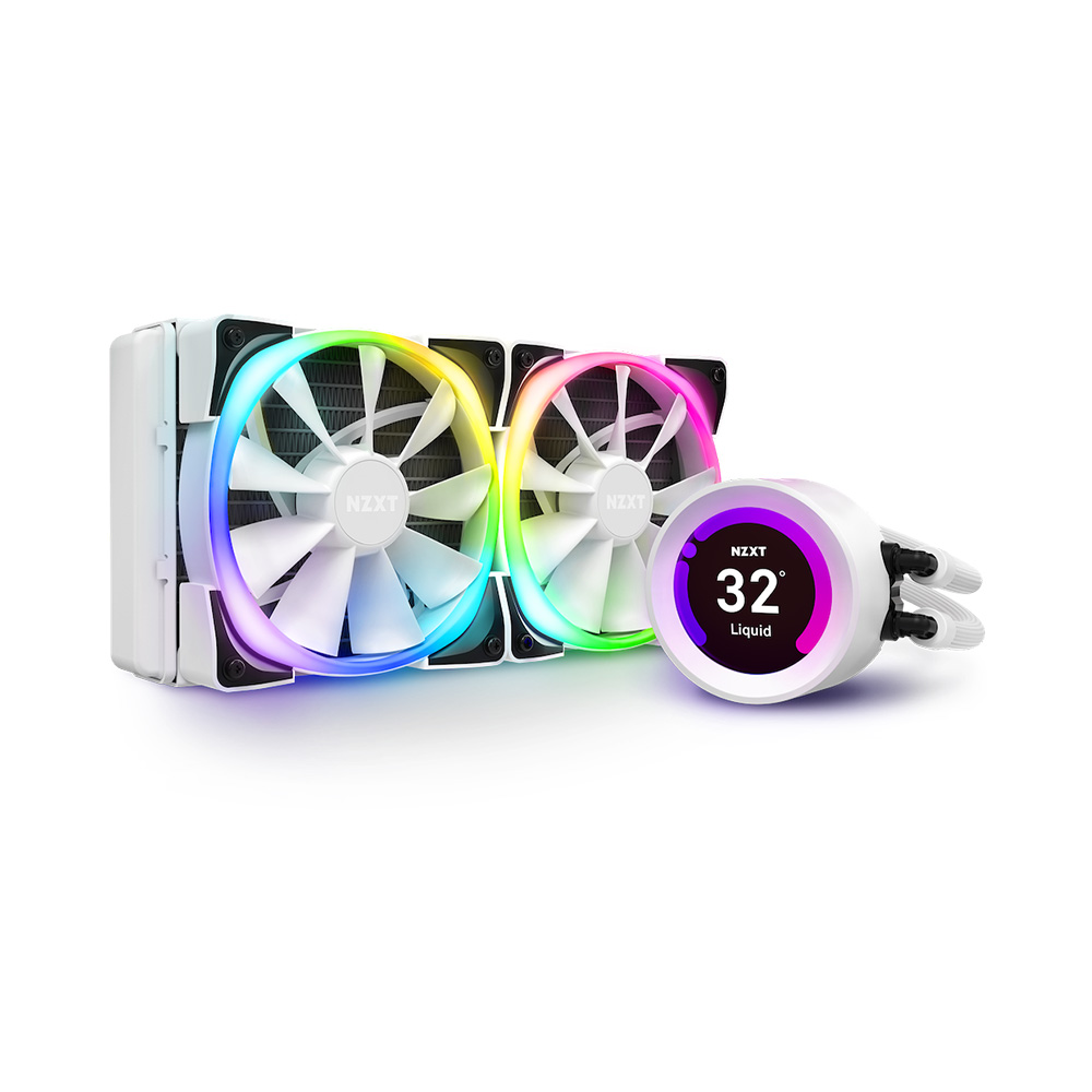 Tản nhiệt nước AIO NZXT Kraken Z53 RGB White RL-KRZ53-RW