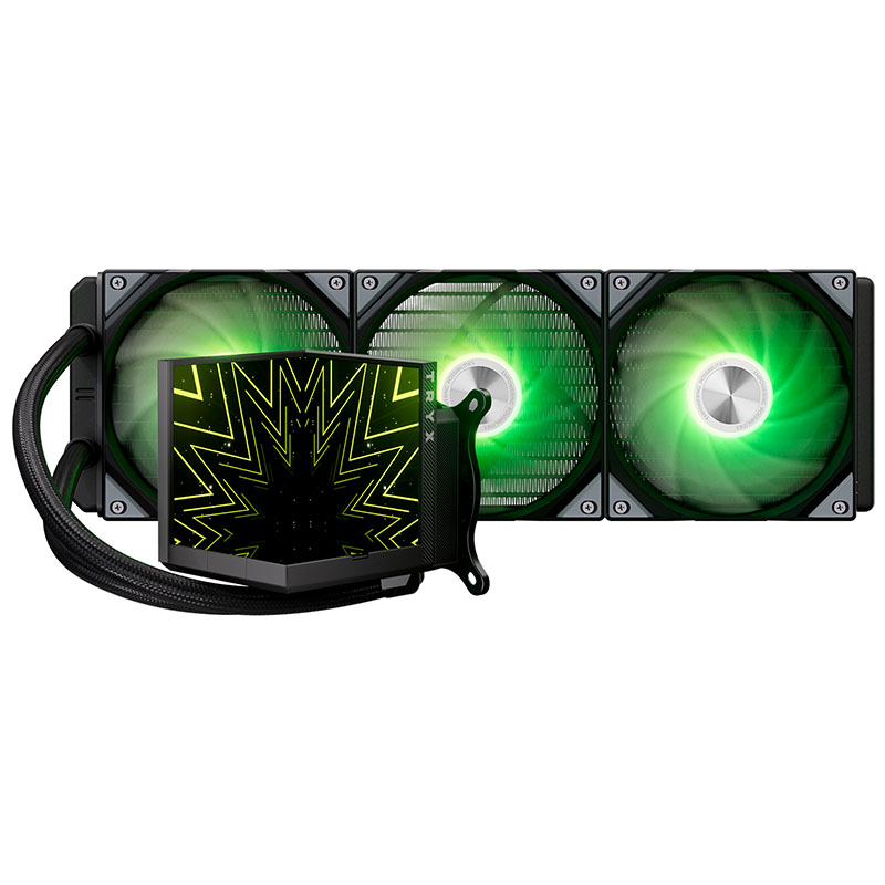 Tản nhiệt nước AIO TRYX STAGE 360 Dual-Screen ARGB Black L-S360A-DM3M-G0K