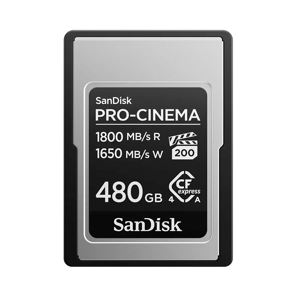 Thẻ nhớ CFexpress Sandisk PRO-CINEMA 480GB Type A SDCFEA-480G-GN4NN