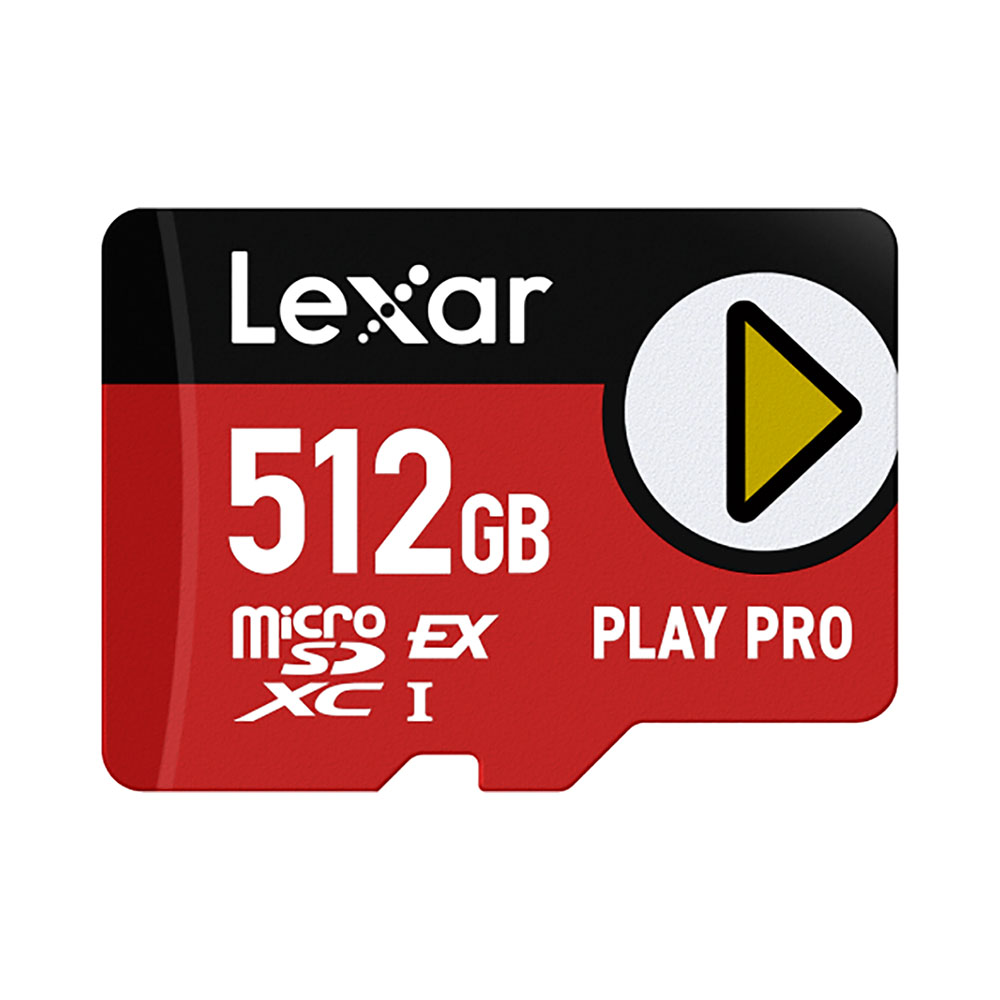 Thẻ nhớ MicroSDXC Express Lexar PLAY PRO 512GB 900MB/s LMSXPS0512G-BNNNG