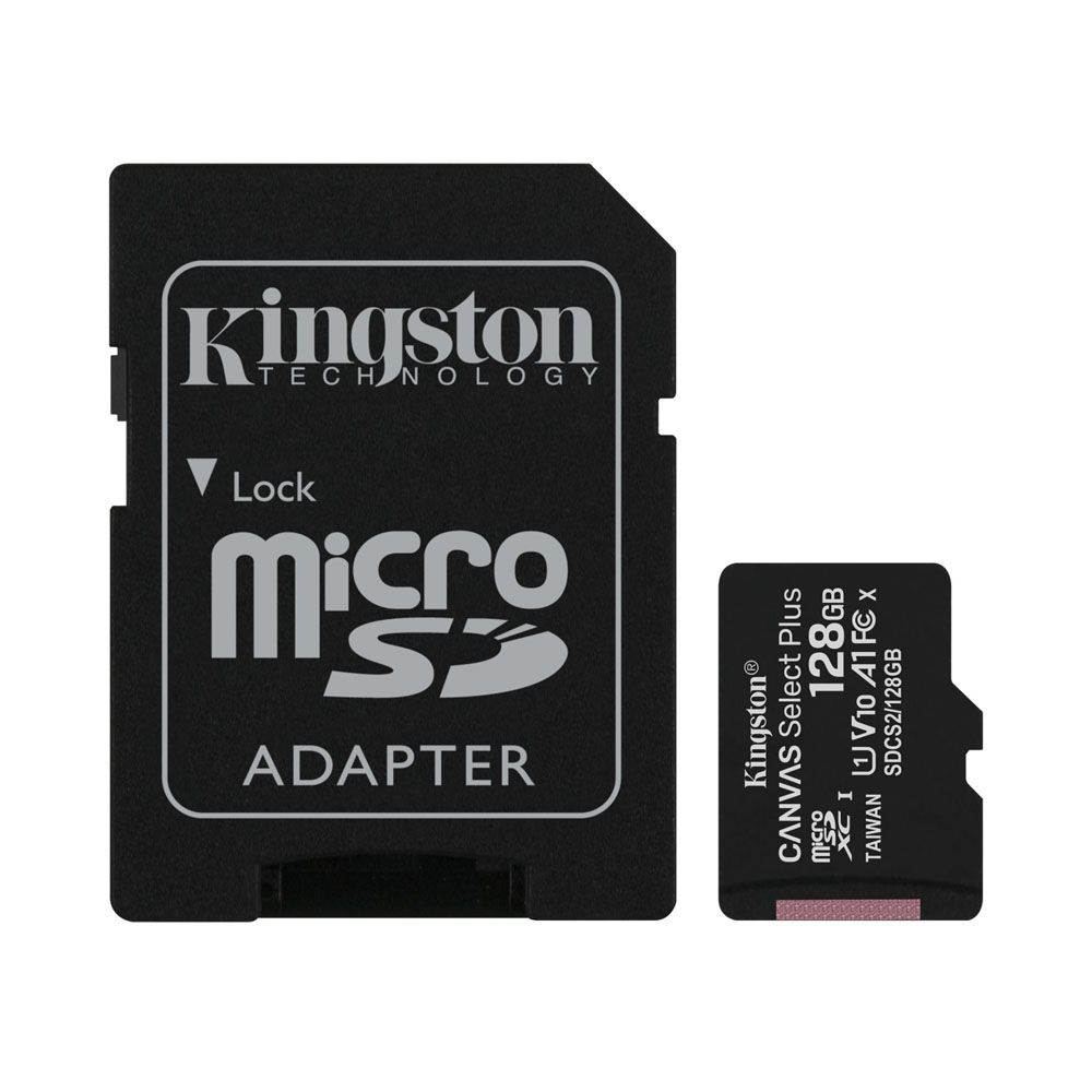 Thẻ Nhớ MicroSDXC Kingston Canvas Select Plus 128GB Class 10 U1 100MB/s SDCS2/128GB