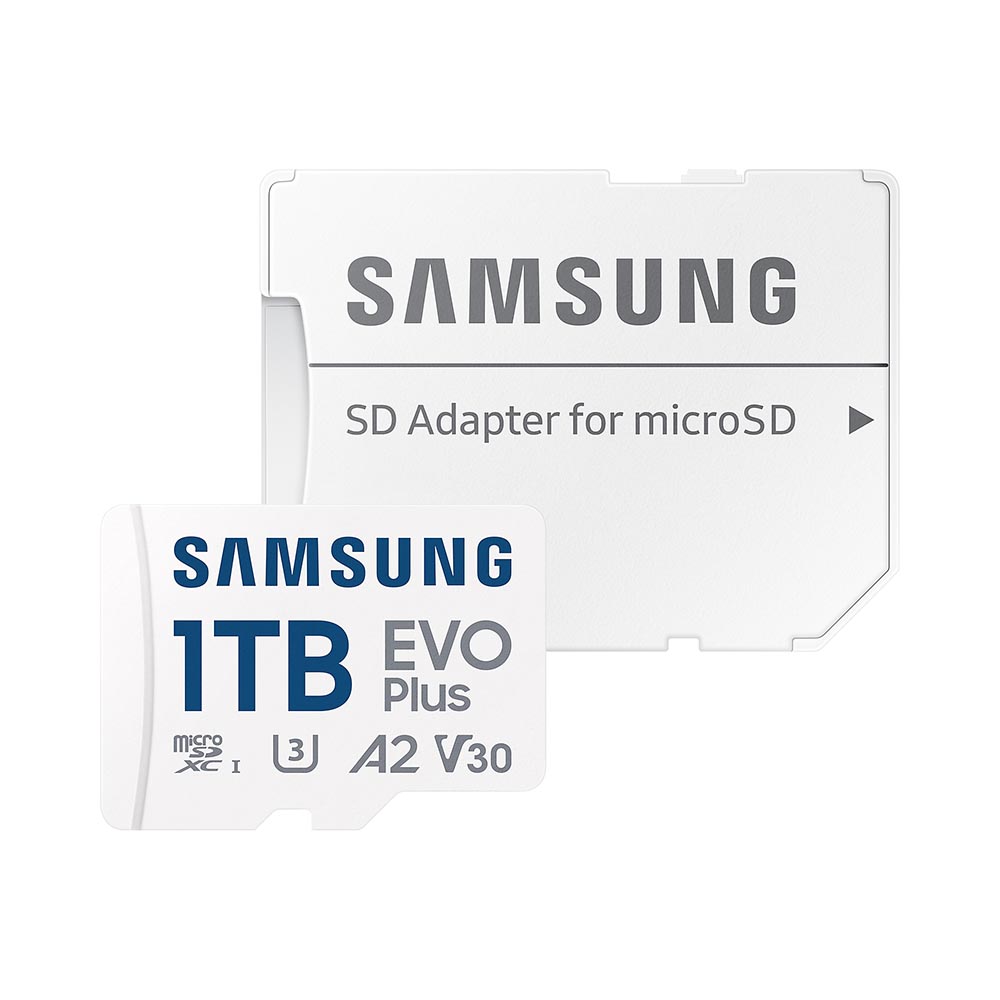 Thẻ Nhớ MicroSDXC Samsung EVO Plus 2024 1TB 160MB/s With SD Adapter MB-MC1T0SA/APC