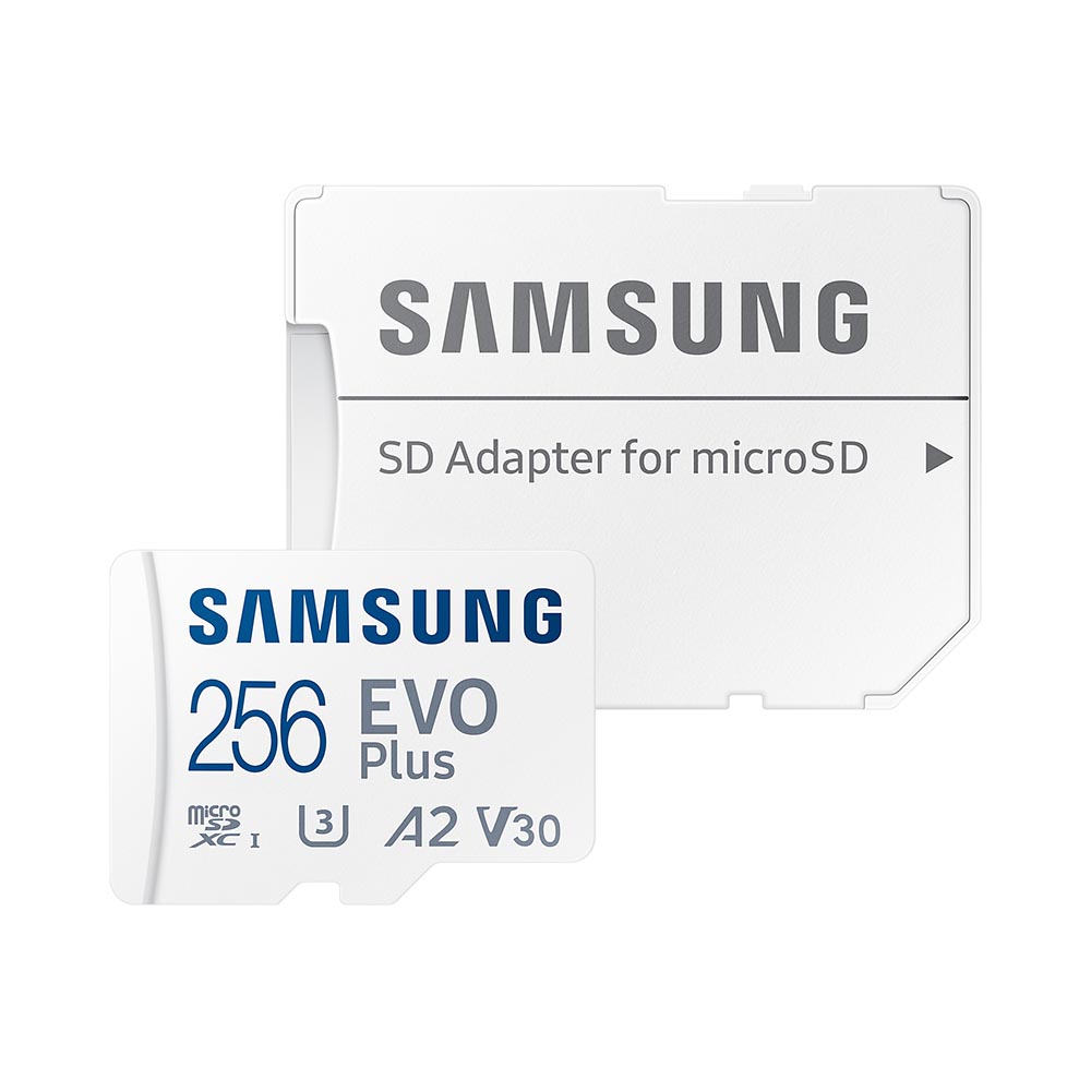 Thẻ Nhớ MicroSDXC Samsung EVO Plus 2024 256GB 160MB/s With SD Adapter MB-MC256SA/APC