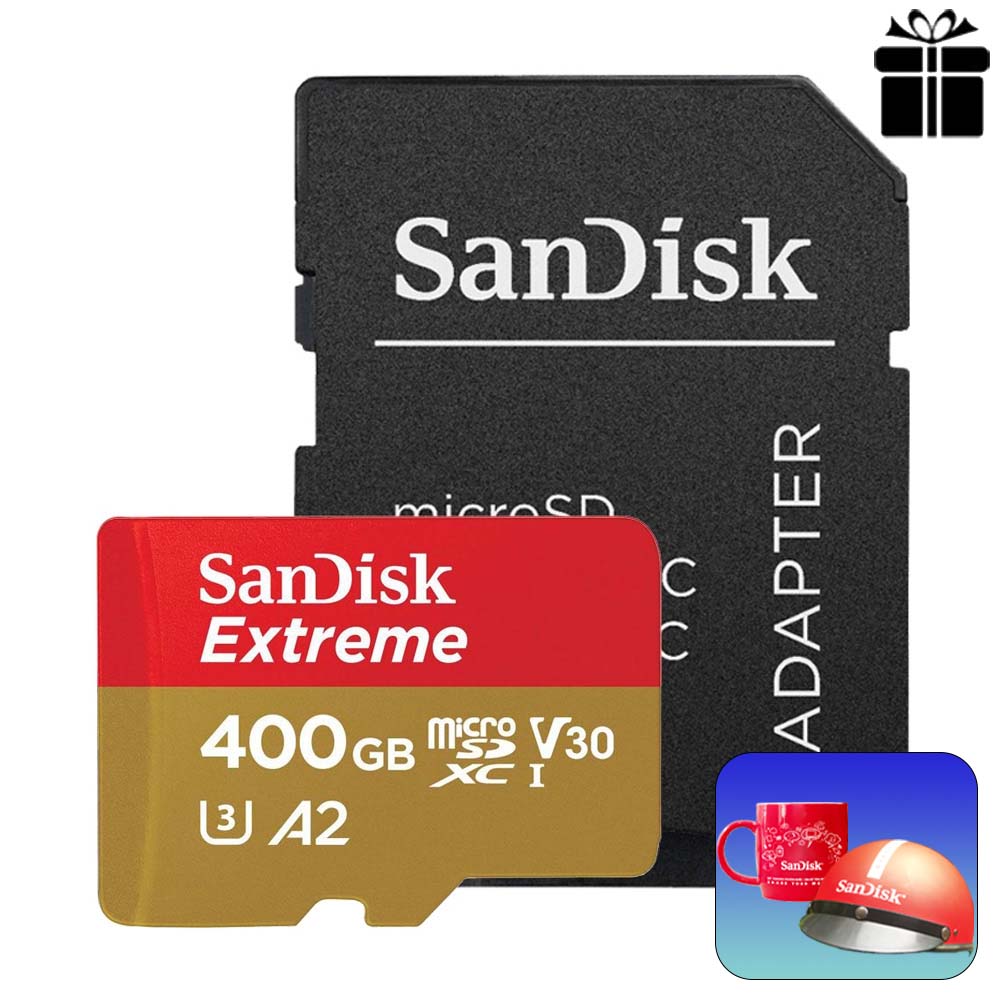 Thẻ Nhớ MicroSDXC SanDisk Extreme V30 A2 400GB 160MB/s SDSQXA1-400G-AN6MA