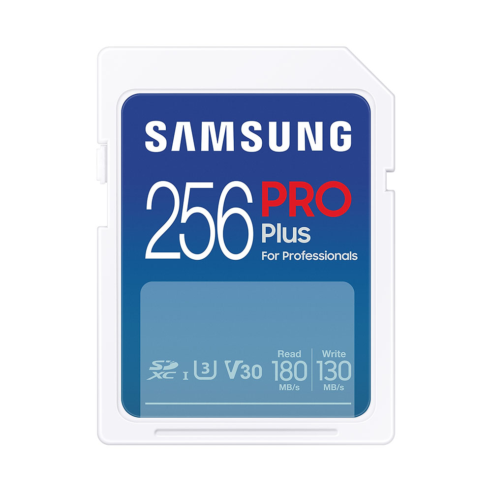 Thẻ nhớ SDXC Samsung Pro Plus U3 256GB 180MB/s MB-SD256S/APC