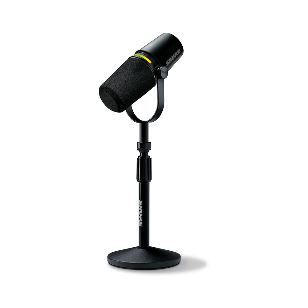 Thiết bị Stream Microphone Shure MV7+ Podcast with Stand