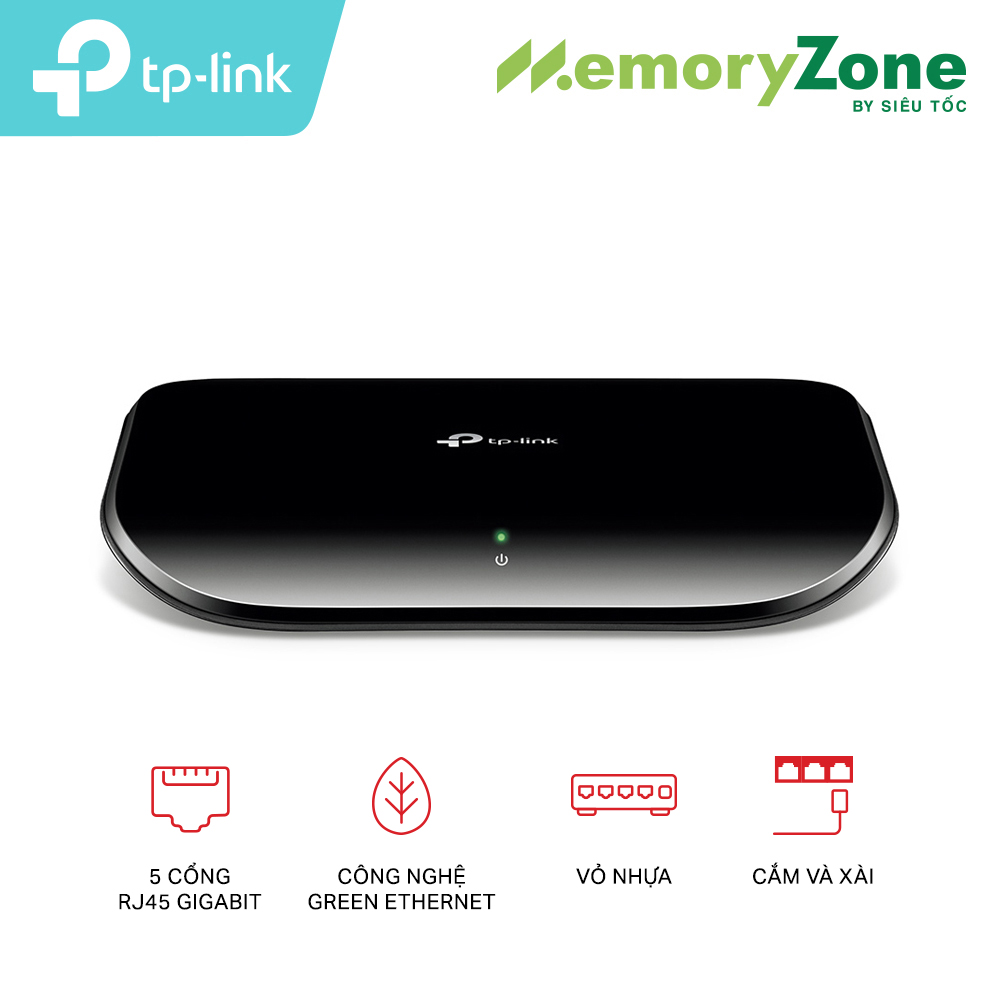 Switch TP-Link 5 Port 10/100/1000 Mbps TL-SG1005D