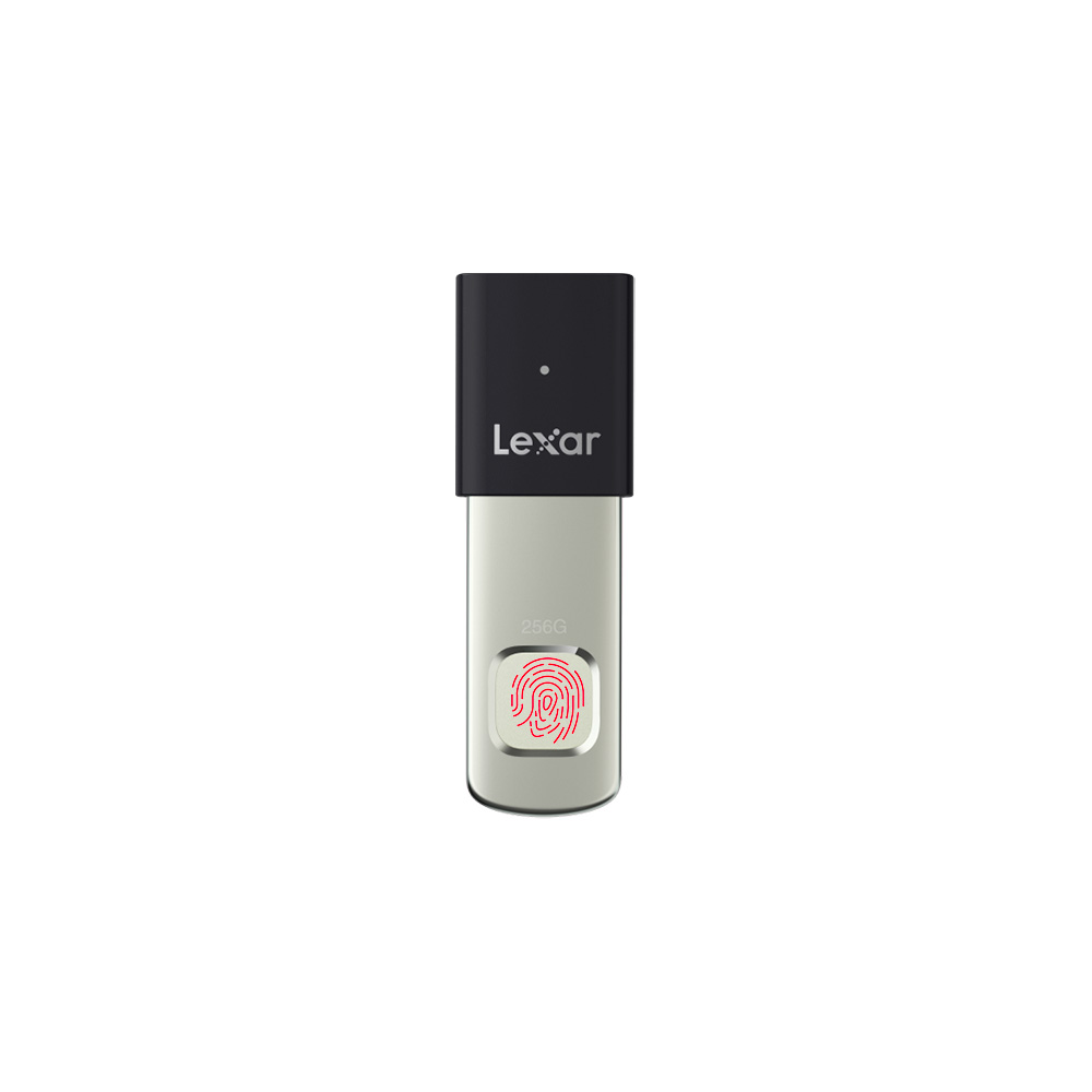 USB 3.2 Lexar JumpDrive Fingerprint F35 Pro 256GB 400MB/s LJDF35P256G-RNBNG