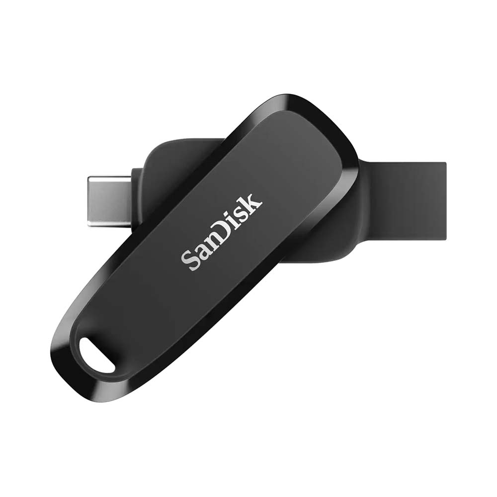 USB 3.2 SanDisk Phone Drive Black 64GB 100MB/s OTG Type-C SDDDC6-064G-G46